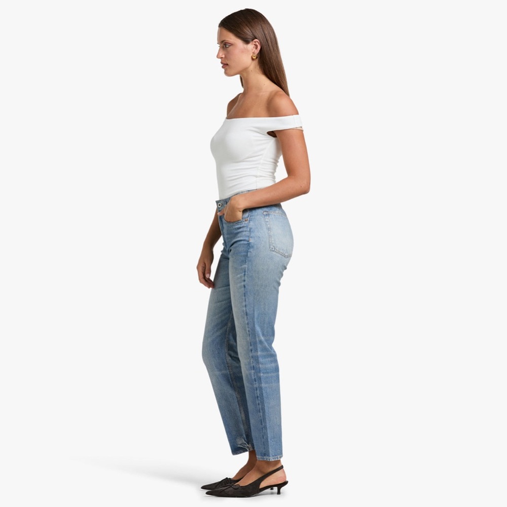 Rag & bone Stretch Miramar Wren Slim Straight Jeans - Picture 3 of 10